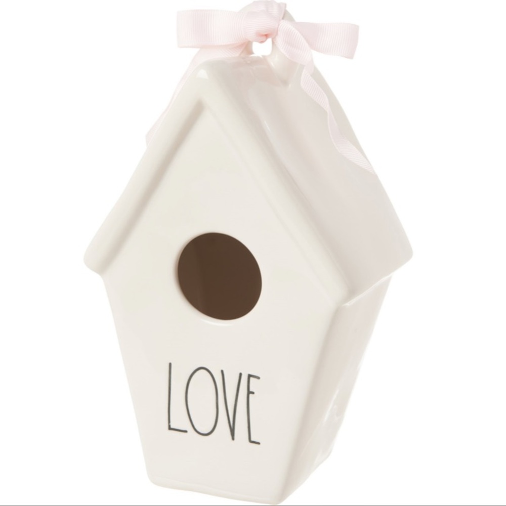 Rae Dunn Love Birdhouse